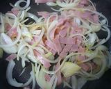 A picture of step 5 of For a Birthday Lunch Easy Classic Carbonara.