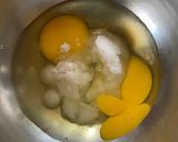 A picture of step 1 of Malai Cake.
