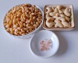 Hình bước làm 1 của món Sữa ĐẬU NÀNH mix hạt điều