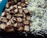 Foto langkah ke 4 dari resep Brownis kukus.