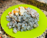 Foto del paso 2 de la receta: Calamares rellenos de langostinos 🦑 🦐 🦑