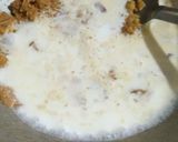 A picture of step 3 of Besan ke Ladoo.