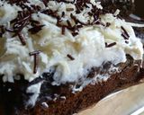 Foto langkah ke 3 dari resep Brownies pisang kukus no mixer.
