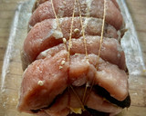 Foto del paso 1 de la receta: Lomo de cerdo relleno de cecina de León y queso La Peral