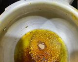 A picture of step 2 of Mix daal.