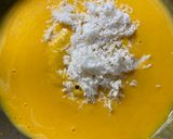 A picture of step 3 of Taal Pudding / Palm Fruit Pudding for Jhulan Jatra.
