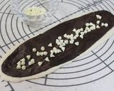 A picture of step 7 of Elegant Chocolate Marbled Bagels.