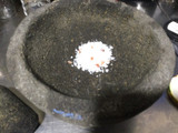Camarones al Mojo de Ajo con Arroz al Vapor