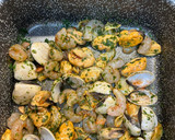 Foto del paso 3 de la receta: Spaghetti al ajillo frutti di mare en Airfryer Cosori