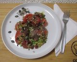 Cukkini "Tészta" 🥒 Stilton Sajttal 🧀 és Friss Bazsalikommal 🌿 recept fázis 6 fotója