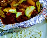 Foto del paso 4 de la receta: Pollo en alumino!