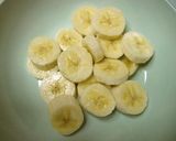 A picture of step 1 of Chewy Banana Mochi.