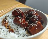 Une image de l'étape 6 de 🥢 Tofu laqué et riz basmati.