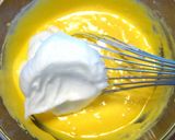A picture of step 7 of Light and Airy Chiffon Rolls with Milk Cream Filling.