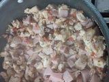 Pollo a la crema con papas