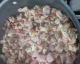 Foto del paso 4 de la receta: Pollo a la crema con papas