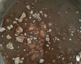 A picture of step 6 of Eggless whole wheat chocolate cake.