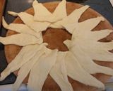 A picture of step 2 of Taco ring.