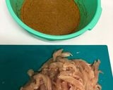 A picture of step 2 of Chicken Shawarma.