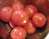 A picture of step 2 of Easy Italian: Bonito and Tomato Carpaccio.