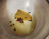 A picture of step 1 of Onion pulao Sindhi Special Bhughal Rice.