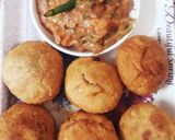 A picture of step 3 of Litti chokha.
