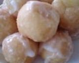 A picture of step 5 of Plain or Chocolate Pon-De-Ring Style Donuts.