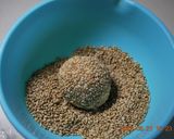 A picture of step 4 of Easy and Simple Chinese Sesame Balls.
