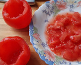 Foto del paso 3 de la receta: Tomates y piquillos rellenos de pescado