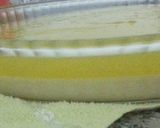 A picture of step 10 of 2 flat desert :) limonlu irmikli muhallebi (lemon desert).