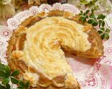 A picture of step 9 of Fig Meringue Tart.