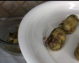 A picture of step 7 of Cheesy lamb and potatoes kupta.