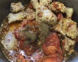 A picture of step 3 of Chicken Karahi.