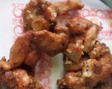 A picture of step 2 of Crispy Dragon chicken.