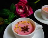 A picture of step 3 of Kashmiri Pink Tea.