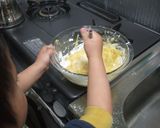 A picture of step 2 of Banana & Sweet Potato Steamed Bread.