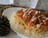 A picture of step 5 of Singapore rice.