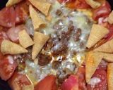 A picture of step 6 of Tomato Taco Salad.
