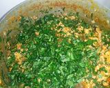 A picture of step 5 of Egusi soup.