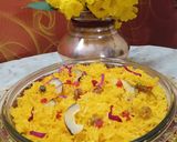 केसरिया भात (kesariya bhat recipe in Hindi) रेसिपी चरण 5 फोटो