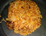 A picture of step 3 of Bibimbap-style Crispy Rice with Leftover Bean Sprout Rice.