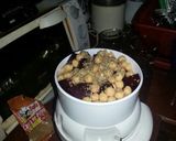 A picture of step 3 of Easy Beetroot Hummus.