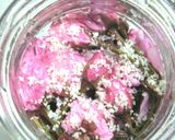A picture of step 3 of Salt-Preserved Cherry Blossoms (in Plum Vinegar).