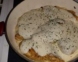 A picture of step 6 of Cheesy Chicken and Mushrooms.