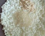 A picture of step 1 of Sabudana ki khichdi.