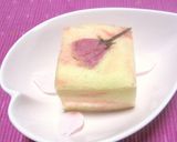 A picture of step 12 of Easy Sakura Ukishima (Japanese-style Steamed Cakes) for Cherry Blossom Viewing.