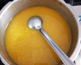 A picture of step 2 of Fried tur dal.