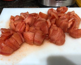 Foto del paso 1 de la receta: Sopa de tomate a mi manera con huevo duro en lékué