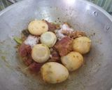 Foto langkah ke 2 dari resep Kare Daging  Sapi Telur Kol.