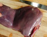 Hình bước làm 1 của món Pate Gan Heo